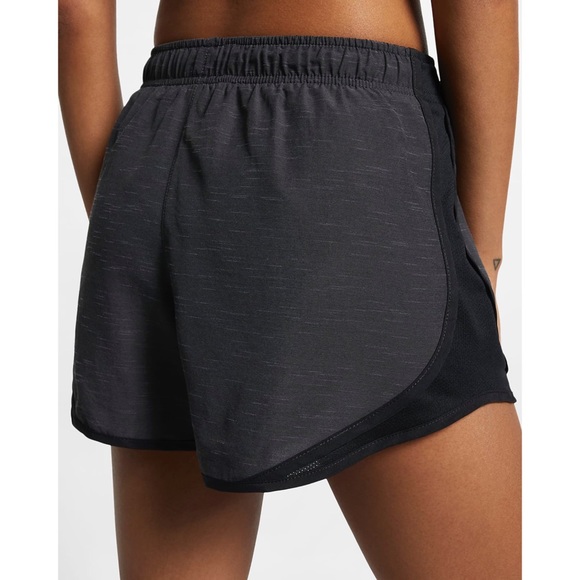 Nike tempo Womens running shorts dry fit black grey workout fitness - Picture 3 of 11